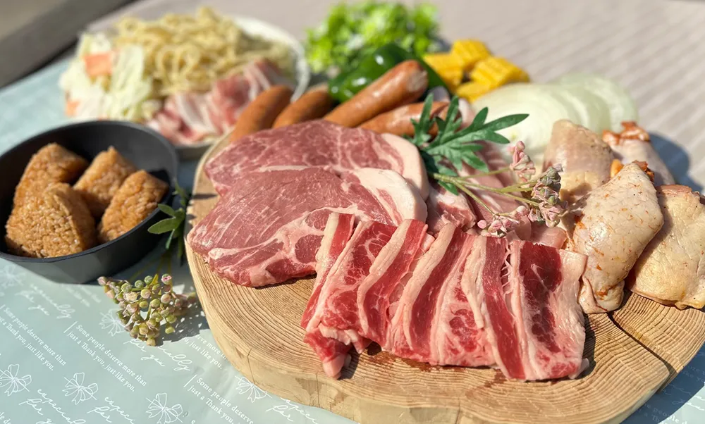 ボリューム満点!学生BBQプラン
