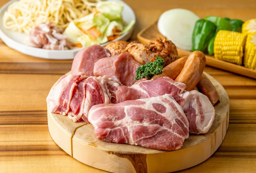 お肉たっぷりBBQプラン